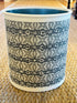 Fabric Wastebasket - "Monarch" in Charcoal by Galbraith & Paul