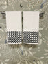 Hand Towel Set - "Lattice" in Blue by Galbraith & Paul