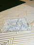 Acrylic Serving Tray with Galbraith & Paul Fabric Insert-"Sumi"
