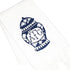 White Turkish Hand Towel with Ginger Jar
