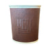 Leather Covered Wastebasket